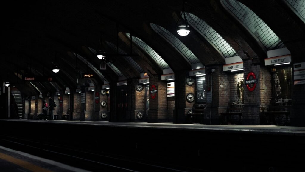 Baker Street Station, Oldest metro station.