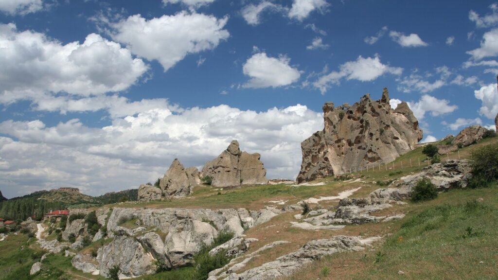 The Hittites city ruins in modern Anatolia