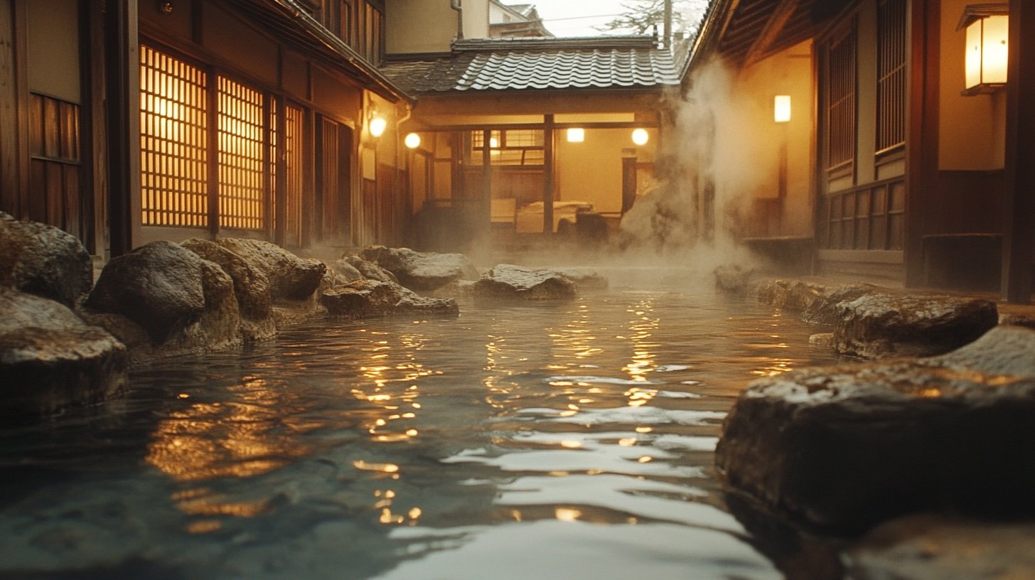 Bathing in Japan
