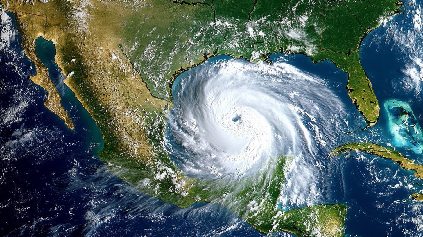 The Gulf of Mexico hurricane