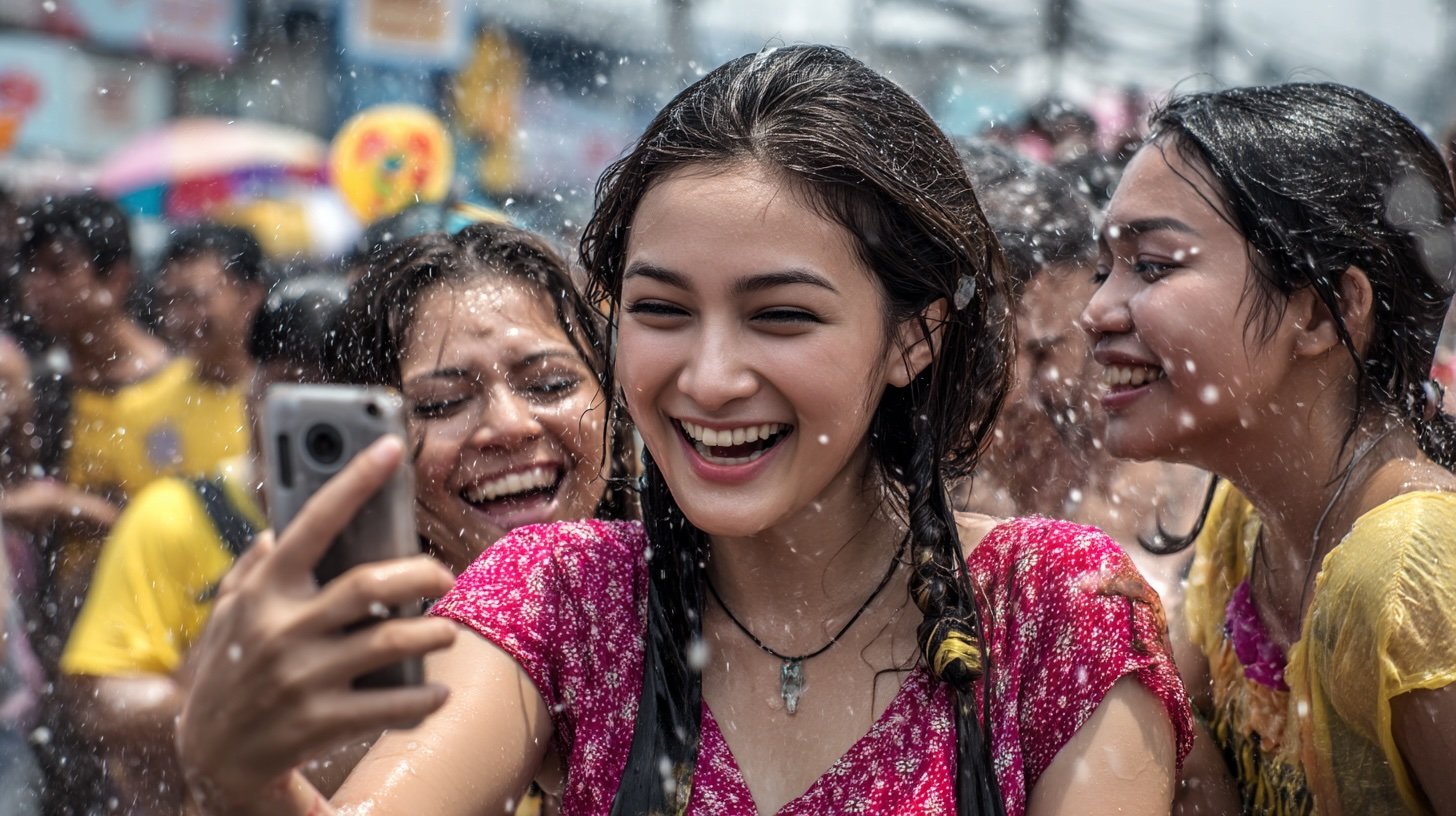 Songkran festival Thai New Year
