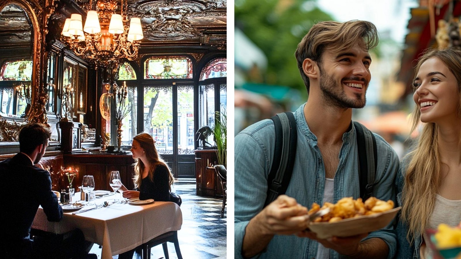 Street Food Vs. Fine Dining