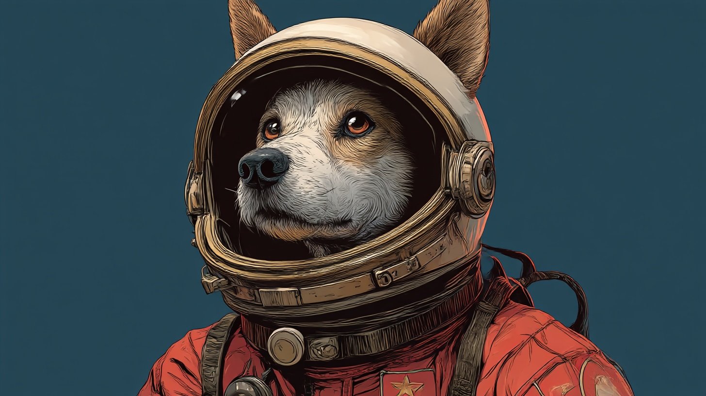 Soviet space dog Laika