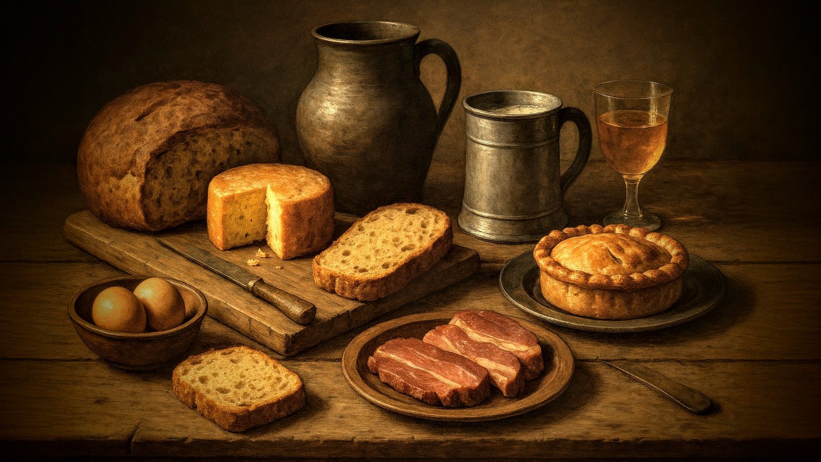 What did Tudors eat for breakfast