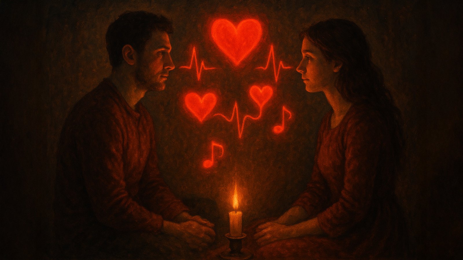 Romantic heart rate sync