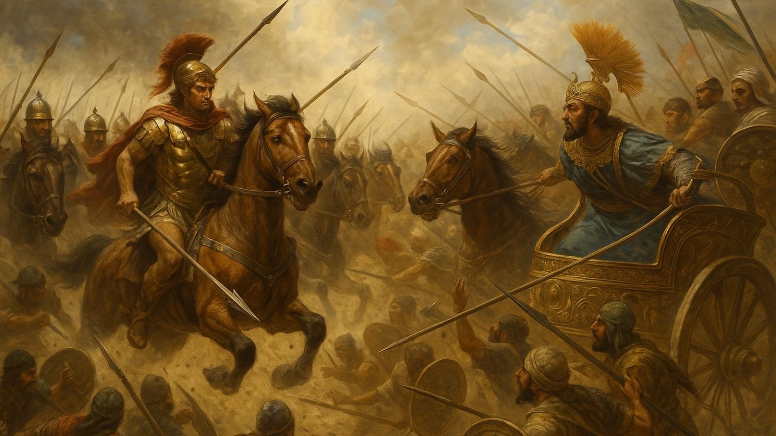 The Battle of Gaugamela
