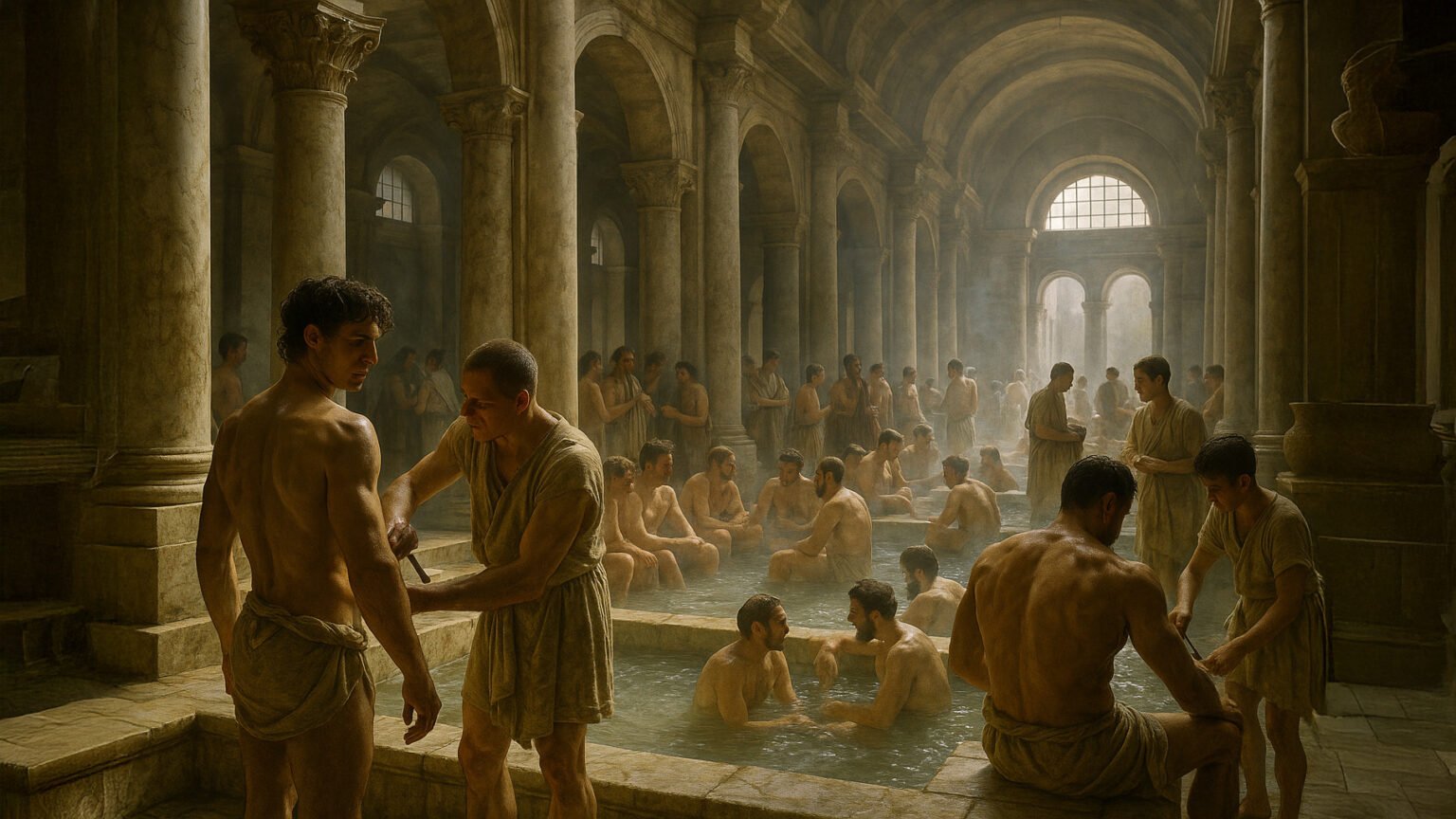 Obscene Roman Rituals Roman Hygiene and Beauty Rituals: How the Ancients Invented the Spa Day ...