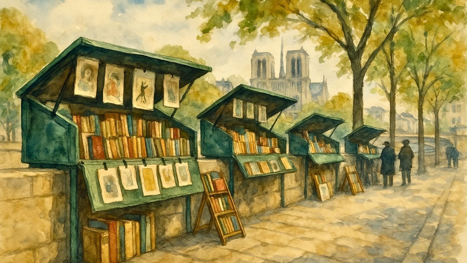 The Quiet Magic of the Bouquinistes of Paris
