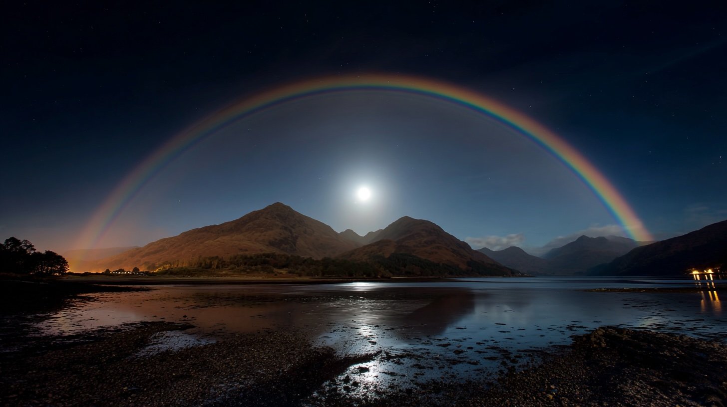 Silver Arcs in the Dark: The Strange Beauty of Moonbows
