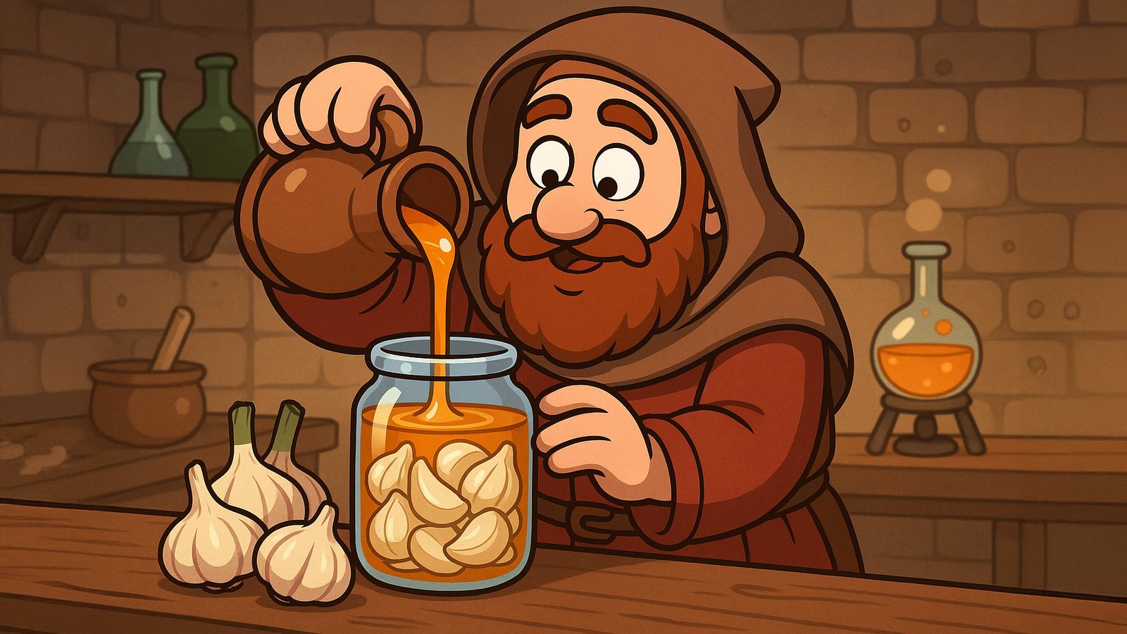 What Really Happens When You Mix Garlic with Honey