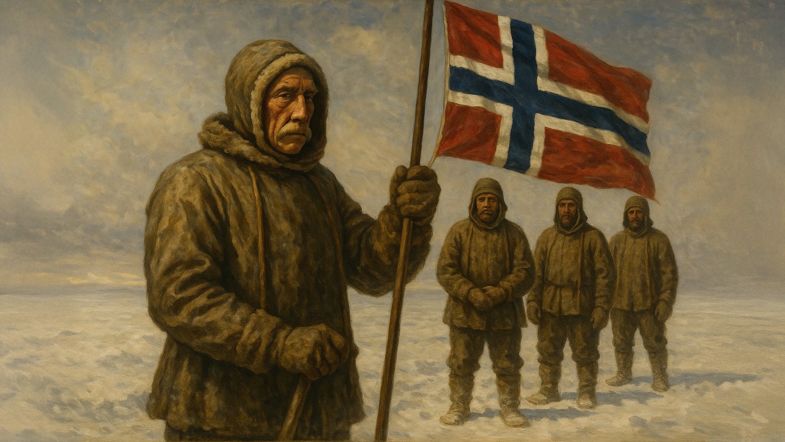Roald Amundsen at the South Pole: The Calm Conquest of a Frozen World