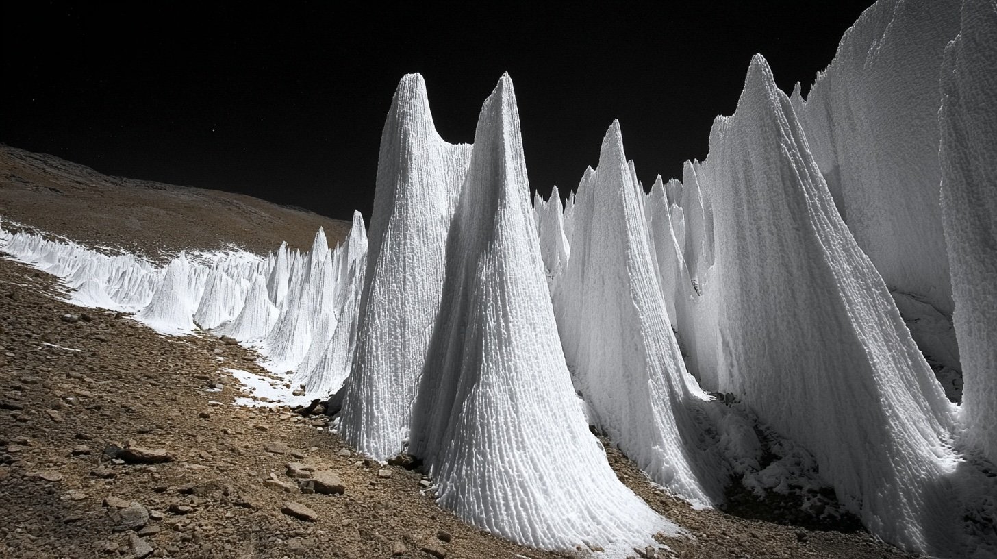 Penitentes: When Snow Evaporates