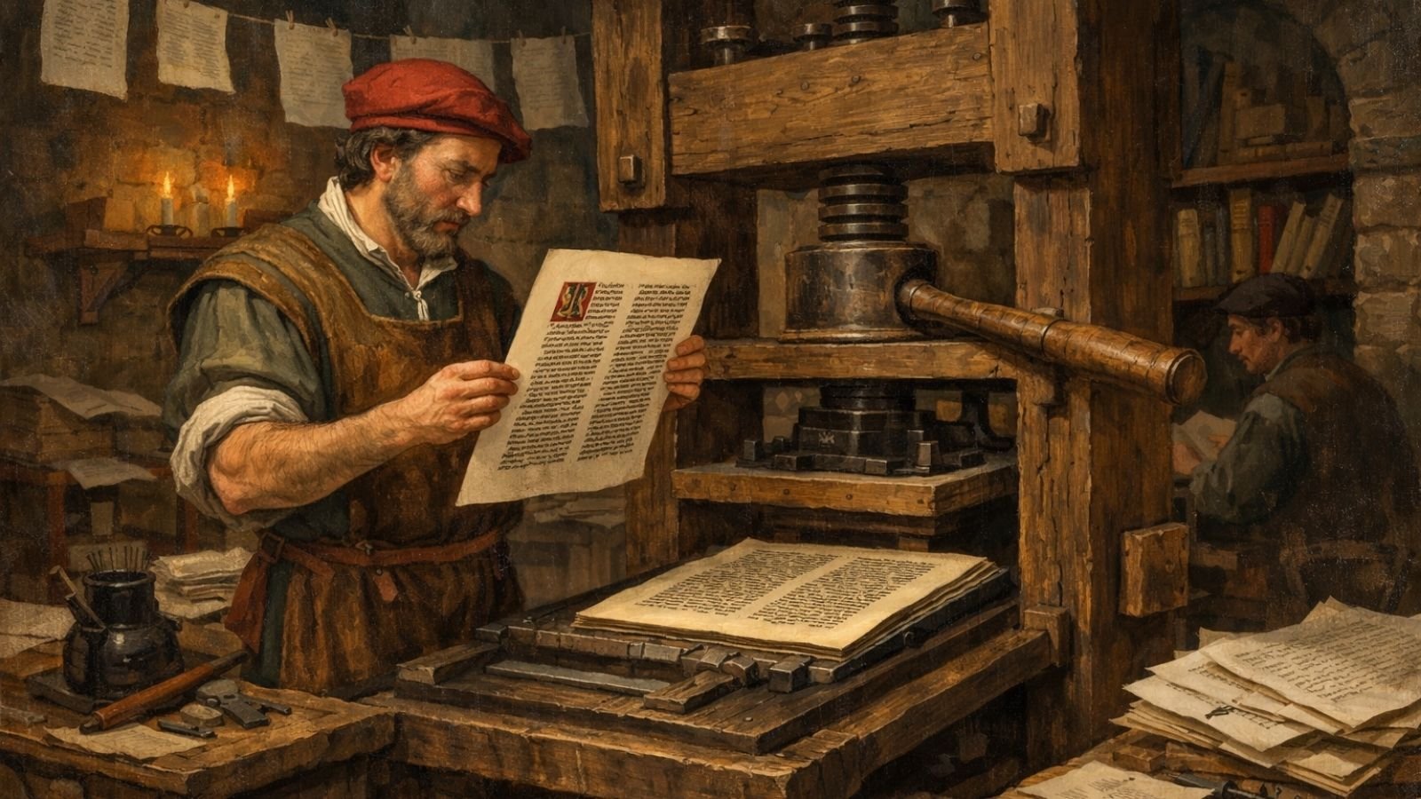 How Printing Press Turned Ideas into a Force That Could Not Be Contained
