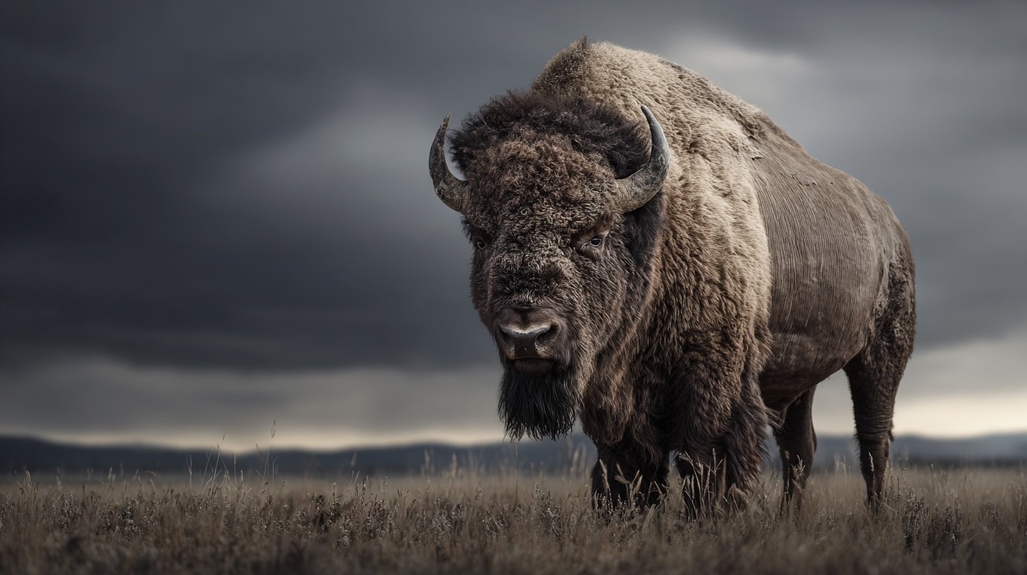 Bison. The Wild Giant of Yellowstone