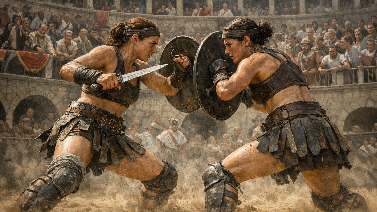Gladiatrices: The Fighters Rome Tried to Forget