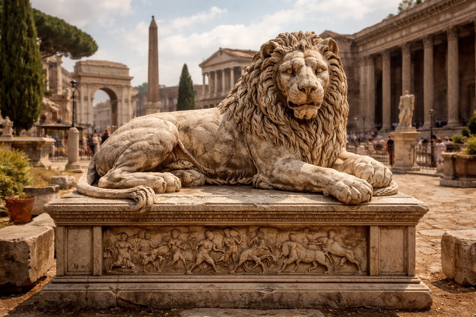 Roman Funerary Lions and Why the Dead Needed Guardians