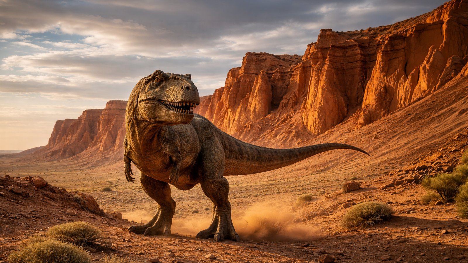 Bayanzag and the Flaming Cliffs Fossil Rush