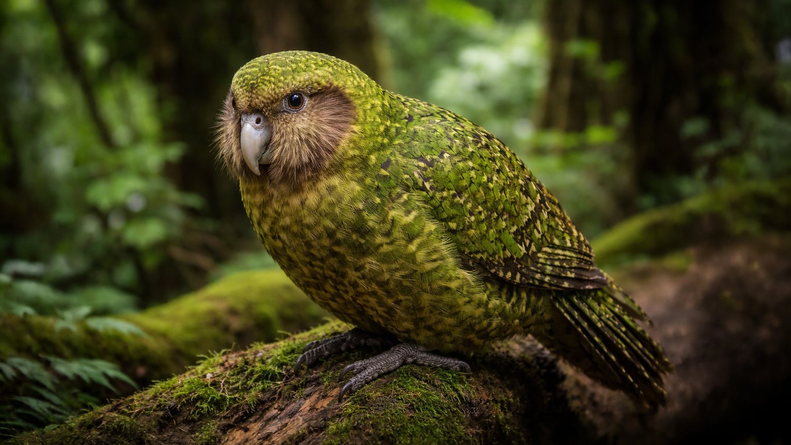 The Kakapo: No Wings, No Fear