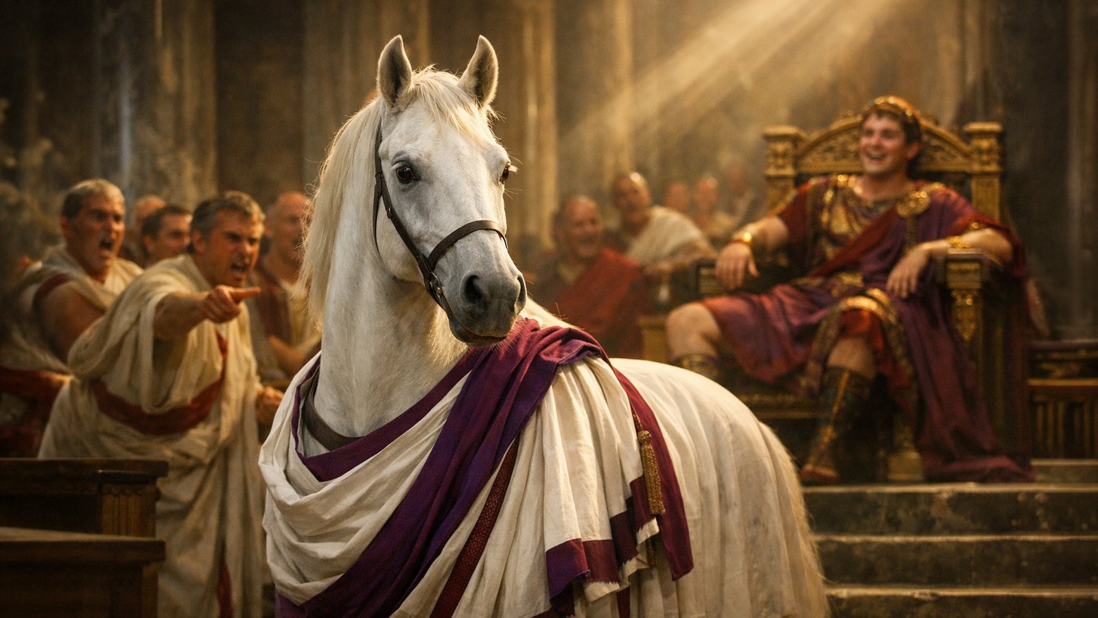 Incitatus: The Horse Caligula Nearly Made a Senator