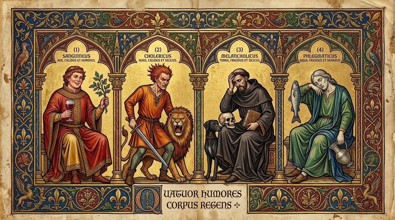 The Four Humours: The Ancient Theory That Ruled Medicine for 2,000 Years