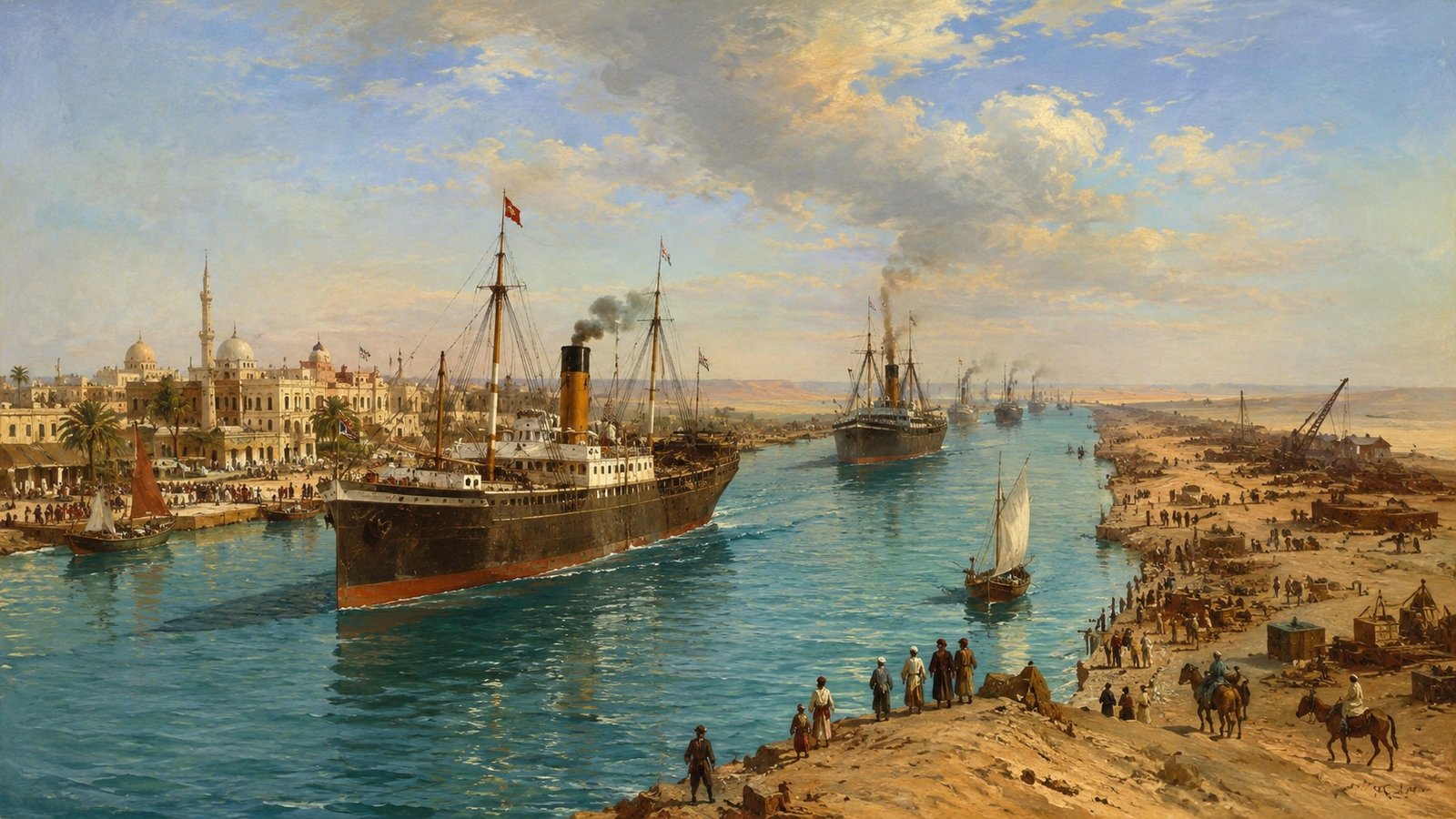 Why the Suez Canal Changed What Europeans Ate