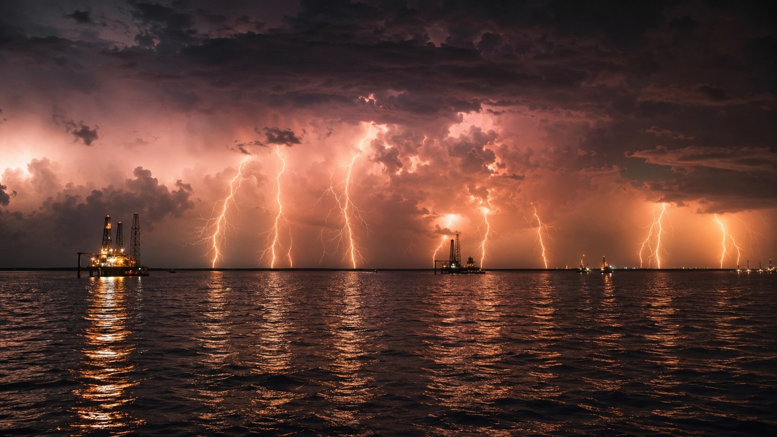 Lake Maracaibo Flashes Like a Lighthouse and Smells of Oil