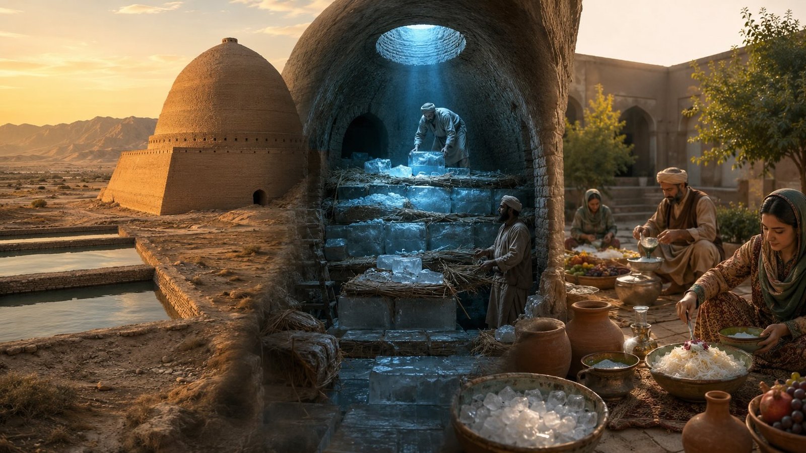 Yakhchal: The Ancient Persian Fridge That Made Ice in the Desert