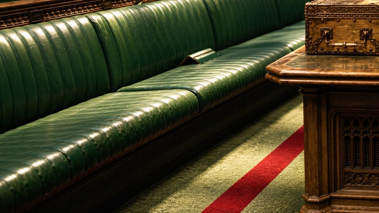 The House of Commons: Green Benches and Red Lines of British Democracy