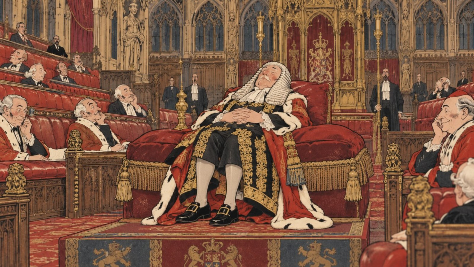 The Woolsack: Why Britain Put Its Lord Speaker on a Bag of Wool